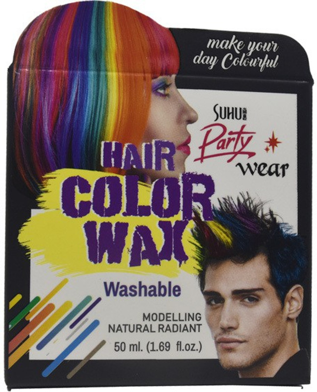 suhu Red Washable Hair Color Wax Hair Wax(50 ml)