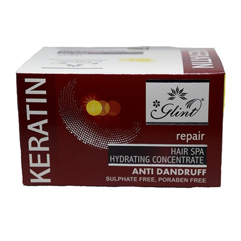 glint Keratin repair hair spa purifying concentrate-ANTI DANDRUFF(10 ml)