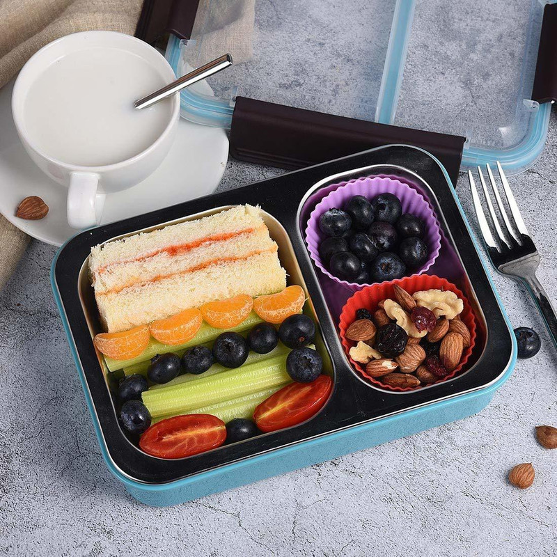 sixonic 2lunchbox 2 Containers Lunch Box(550 ml)