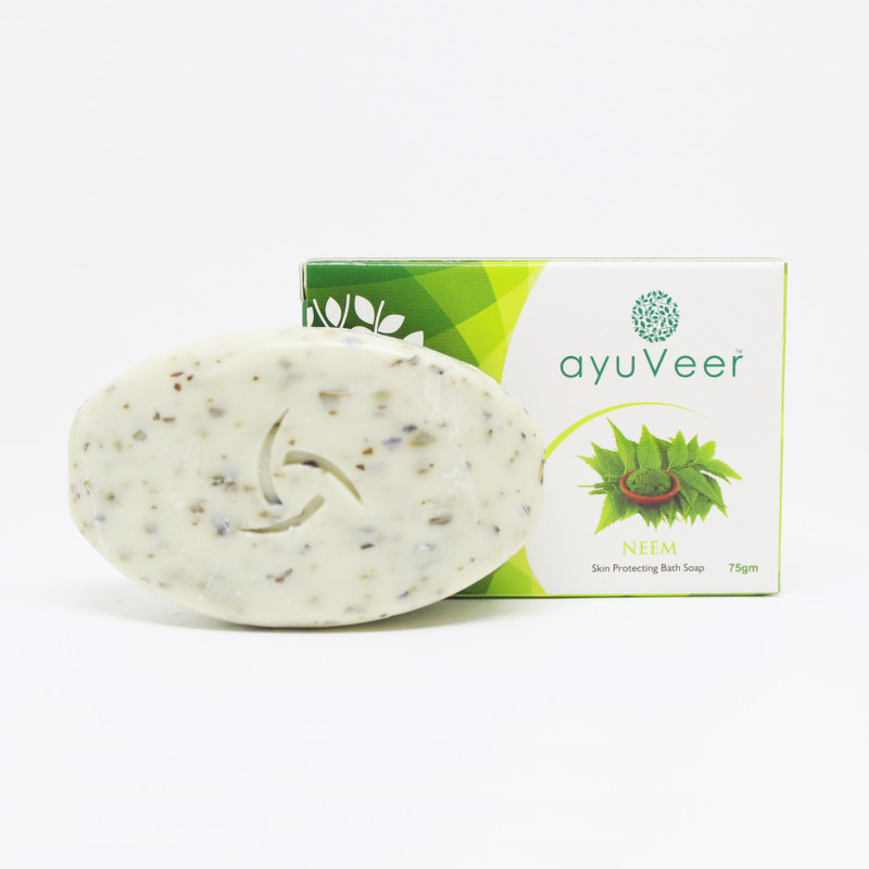 ayuveer Natural Neem Extracts Cleansing Bath Soap(4 x 75 g)