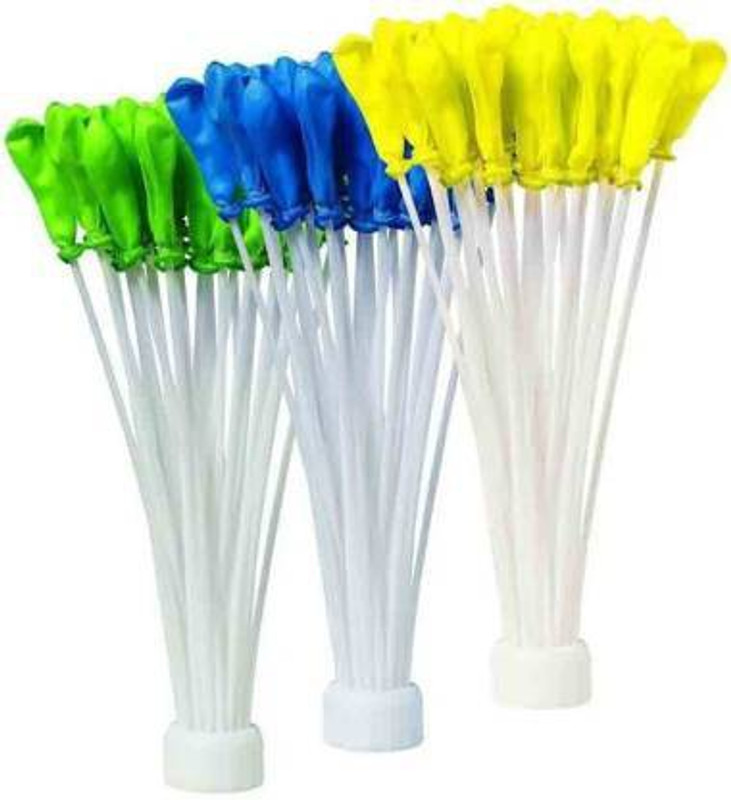 belldial Solid ® Fill and Tie 37 Water Balloons in 60 Seconds Self Sealing Balloon(Multicolor, Pack of 3)