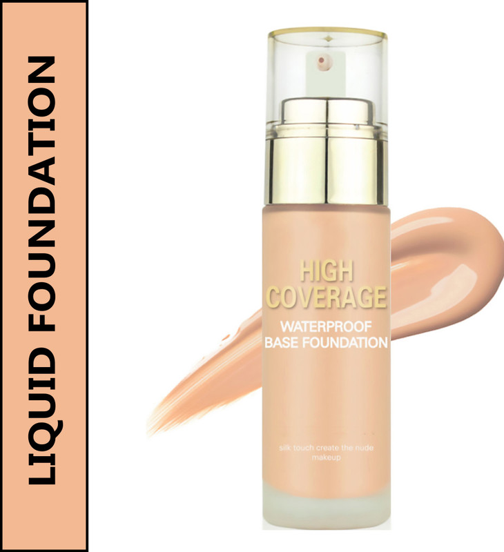 estrelo WaterProof Matte Liquid  Foundation(Natural Nude, 60 ml)
