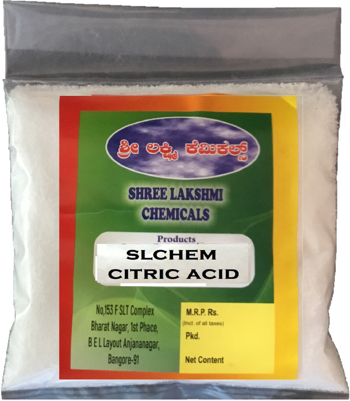 shree lakshmi chemicals Citric Acid pure250gm Cleaning Wipe