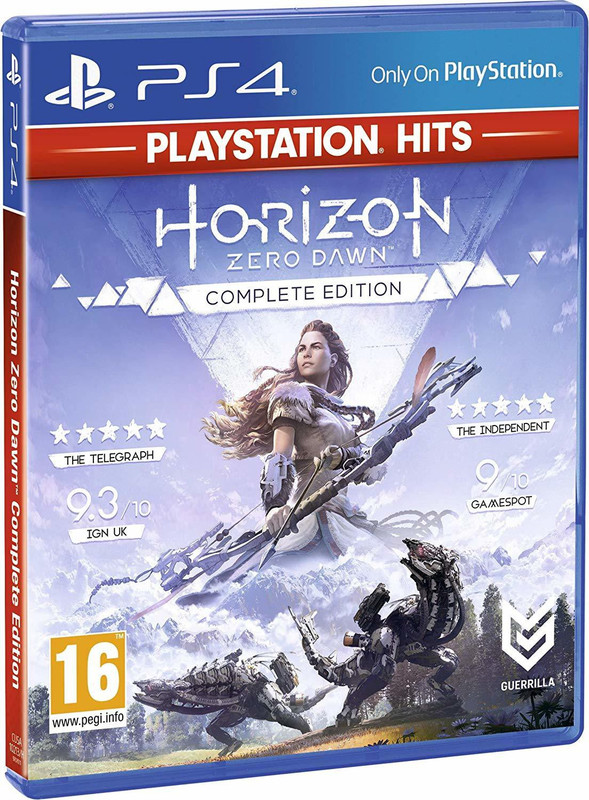 PS4 Horizon Zero Dawn - Complete Edition - PlayStation Hits (Complete Edition)(Single-Player, for PS4)