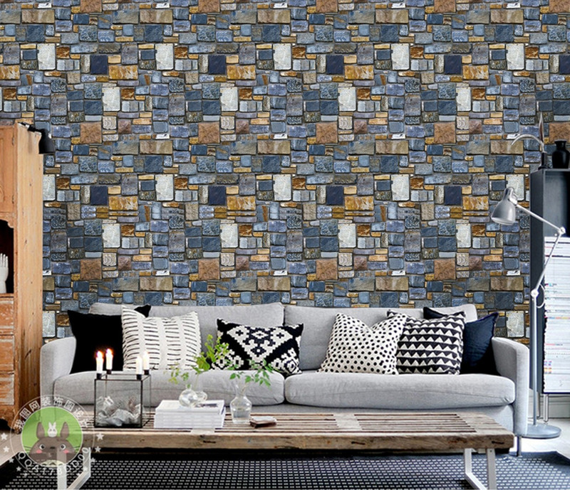 wow interiors Medium Wallpaper  Sticker(Pack of 1)