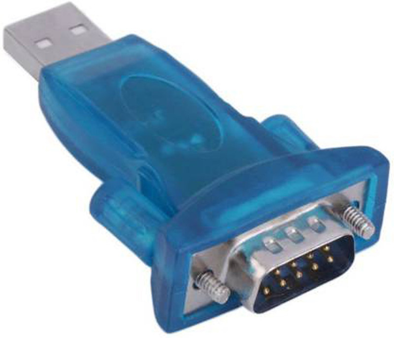 udhaya USB 2.0 to RS232 Converter USB Adapter (Blue) USB Adapter(blue color)