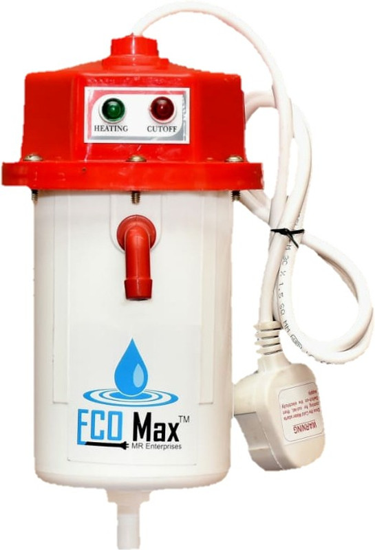 ECOMAX 1 L Instant Water Geyser (ECO-127-RED, Red)