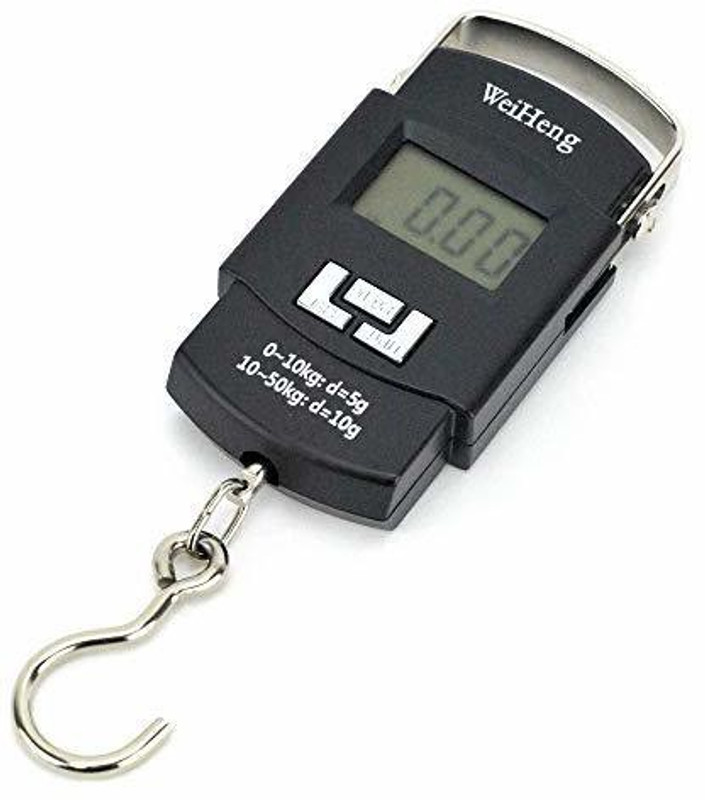 tryviz Hook Type 50 kg Digital Bolt Electronic Portable Fishing Hook Type Digital LED Weighing Scale(Multicolor)