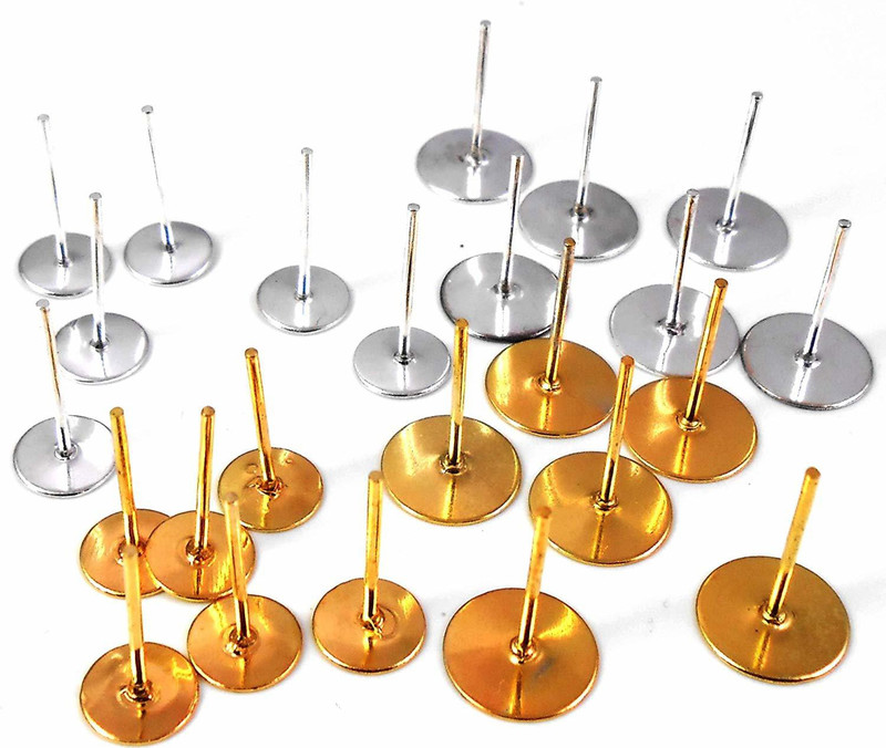 jaz Combo Kit of Golden & Silver Finished Earring