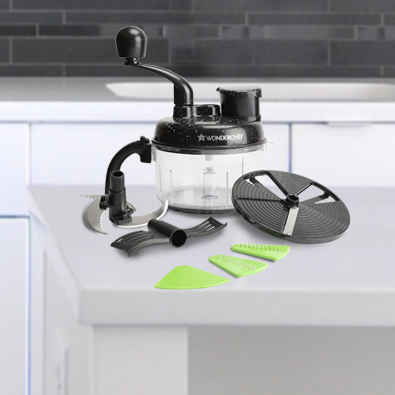 WONDERCHEF Turbo Dual Speed Food Processor Vegetable & Fruit Chopper(1 Food Processor)