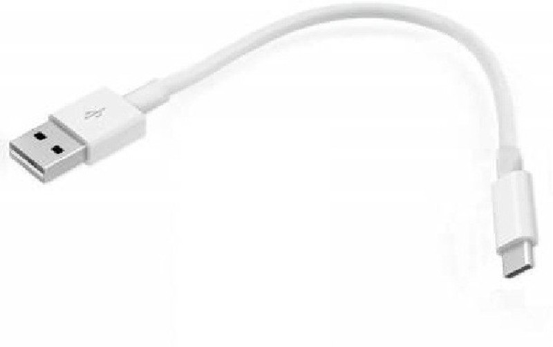 caseguru 2.4 Amp Short Length USB-Type C 0.8 m USB Type C Cable(Compatible with OnePlus 7 Pro /7 / 6 /6T /5/5T /3/3T, White, One Cable)