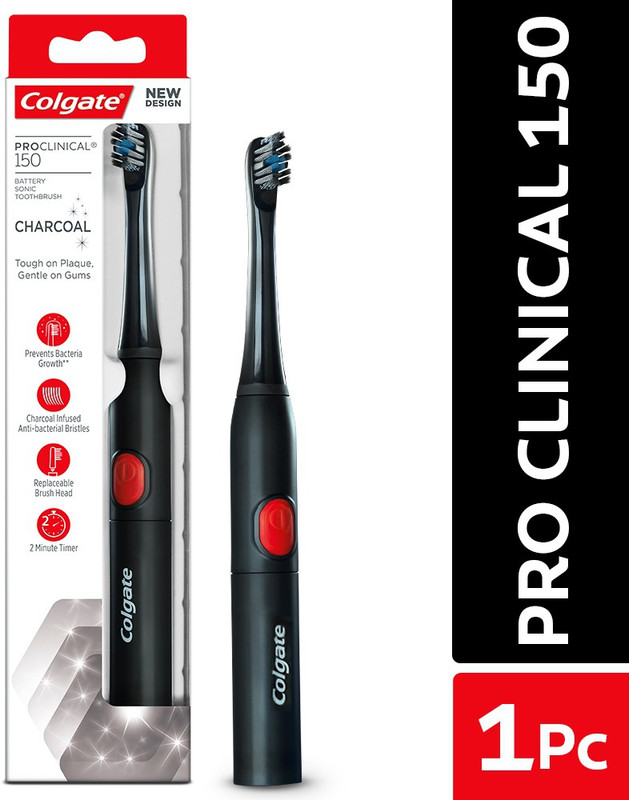 charcoal electric toothbrush