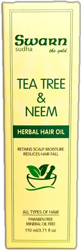 swarn sudha Hair Fall & Hair Growth Ayurvedic Formula with T tree oil Hair Oil(110 ml)