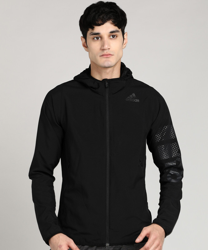 Adidas full sleeve solid men's jacket Clearance