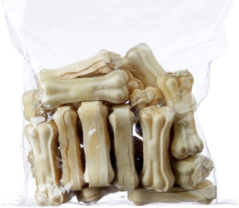 jacky treats calcium bones 4 inch Chicken Dog Chew(1 kg, Pack of 1)