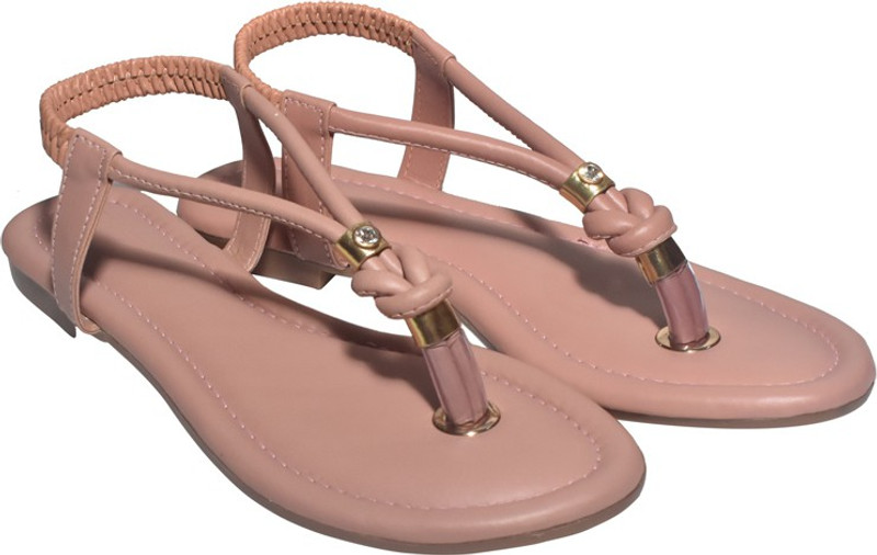 heighten Women Pink Flats