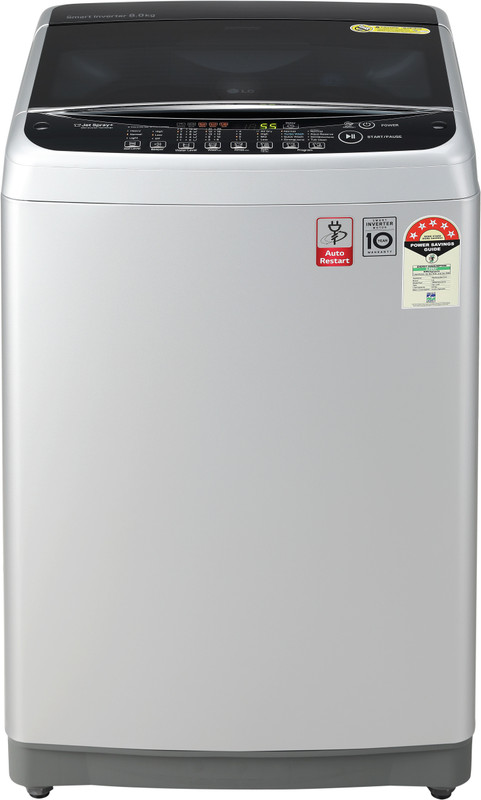 LG 7 kg 5 Star Rating Fully Automatic Top Load Silver(T70SJFS1Z)