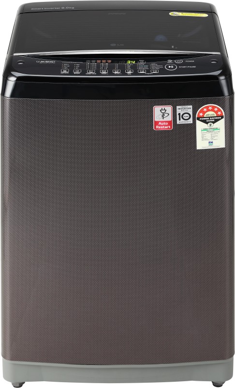 LG 7 kg 5 Star Rating Fully Automatic Top Load Black(T70SJBK1Z)