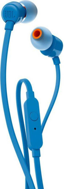 Jbl T160 Wired Headset With Mic Blue In The Ear Desertcart