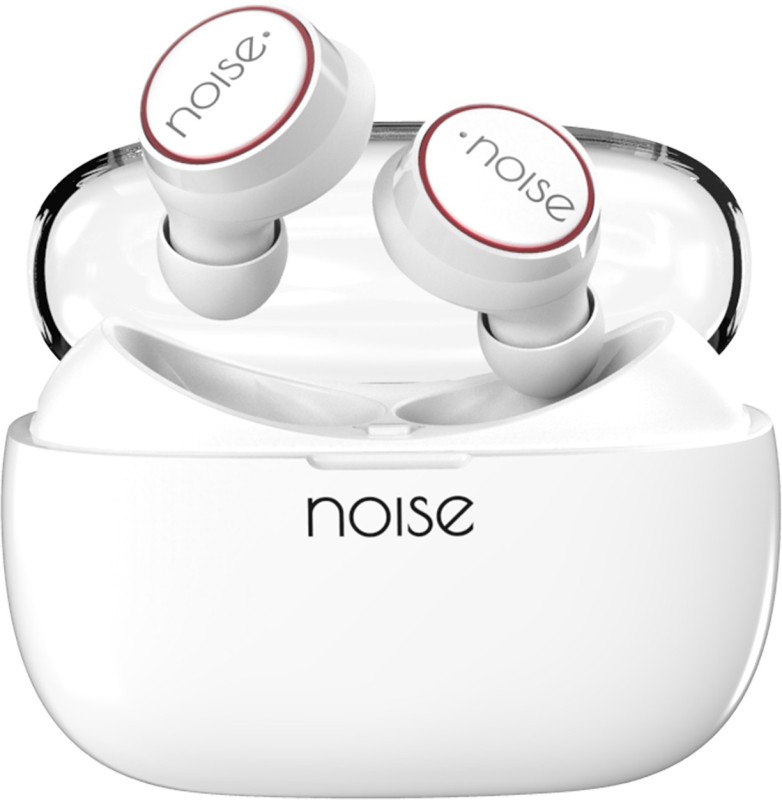 Noise Shots X3 Bass True Wireless Bluetooth Headset with Mic(Candy White, In the Ear)