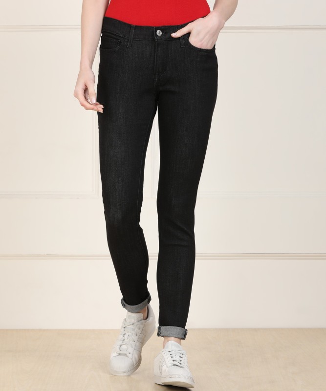 Levi's Super Skinny Women Black Jeans