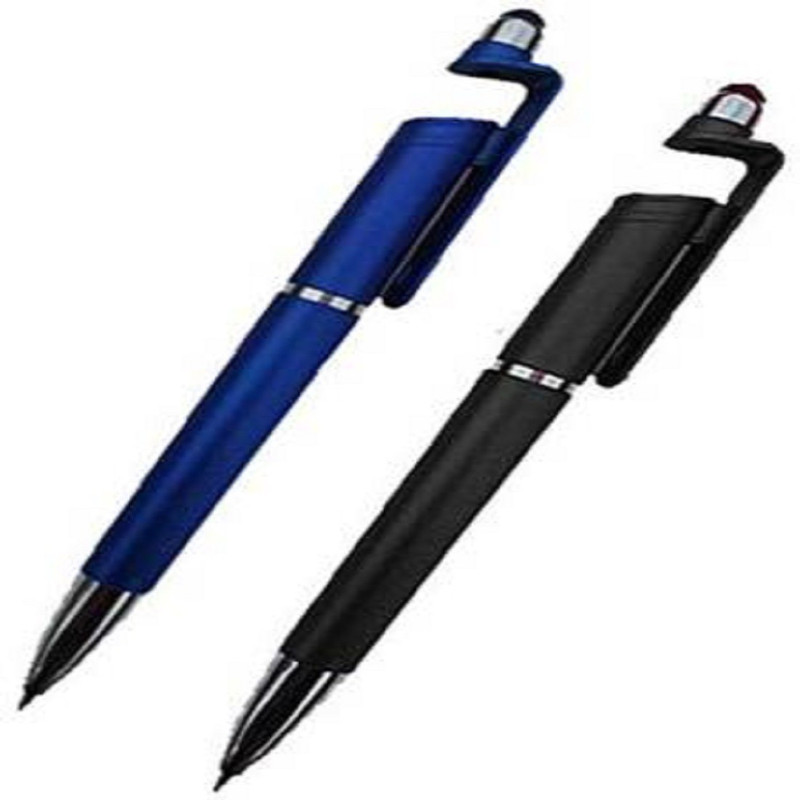 rkg 3 in 1 Stylus Touch Pen for universal mobile phone tablet writing (Pack of 2) Stylus(Black, Blue)