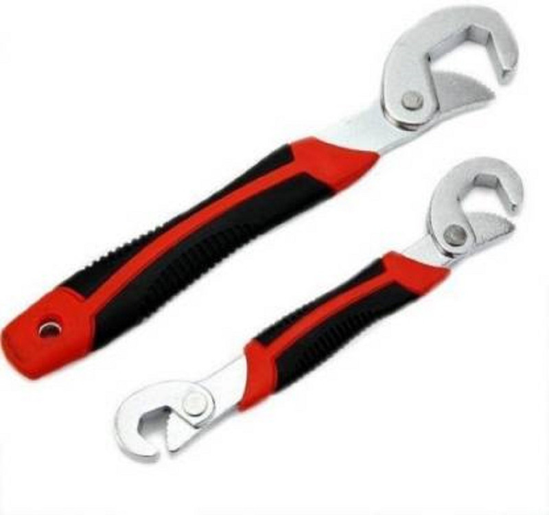 manshree creation MSC09 Snap-N-Grip Multi-purpose Universal Tool Double Side Adjustable Wrench Double Sided Open End Wrench(Pack of 2)