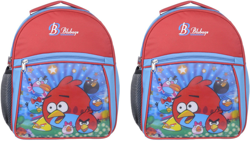 blubags Kids School Bag (Pack Of 2) School Bag(Multicolor, 13 L)