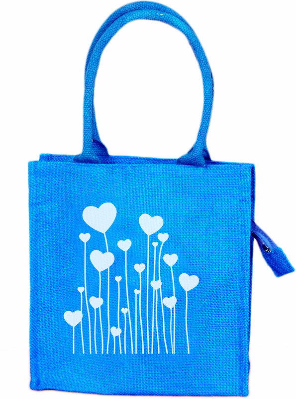 ecobirdz Royal Love Waterproof Lunch Bag(Blue, 3 L)