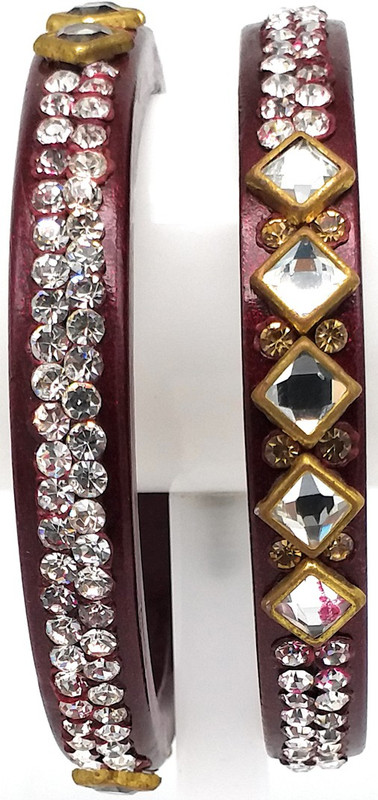 kgaj Lac Bangle Set(Pack of 2)