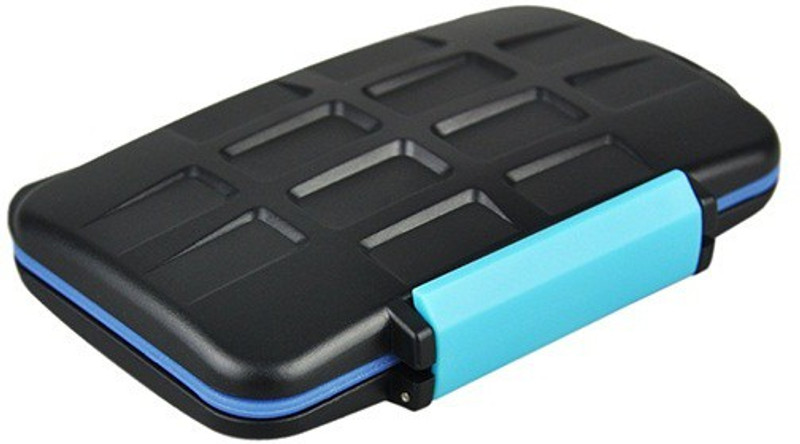 roy imaging Memory Card Case for Sony, Nikon, Canon(Black)