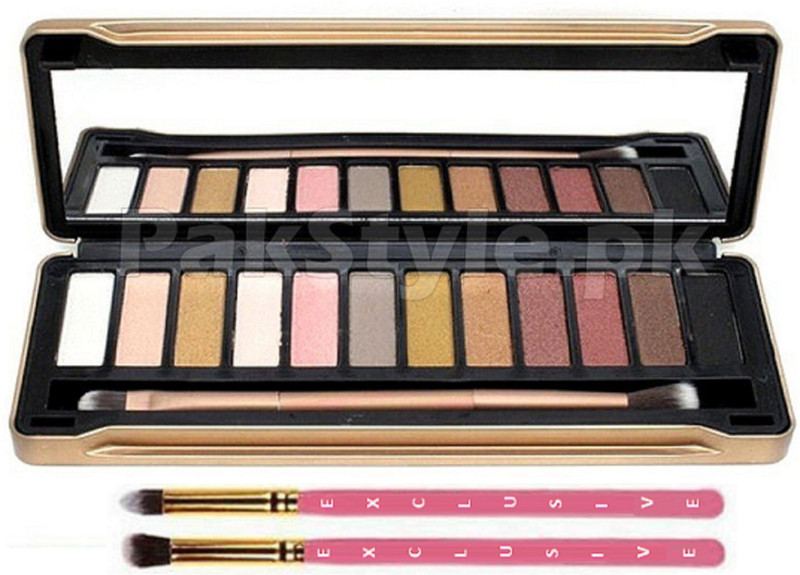 exclusive Makeup Brush2,Naked 5 Eyeshadow Palette(3 Items in the set)