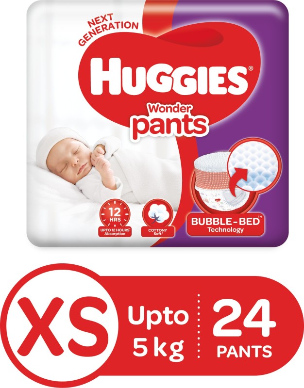 Huggies Wonder Pants Diaper - XS(24 Pieces)