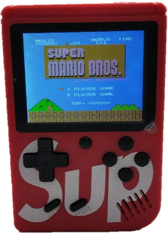 stacy Portable LCD Screen SUP Port Video Game Handheld Gaming Console(RED)
