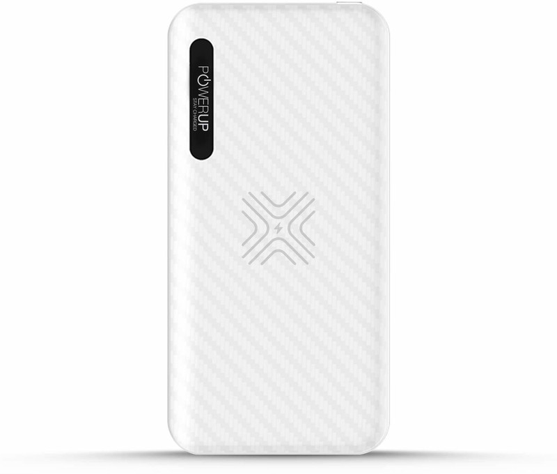 powerup stay charged 10000 mAh Power Bank (PUP-PMWLPB-10KWHT, Charger Power)(White, Lithium Polymer)