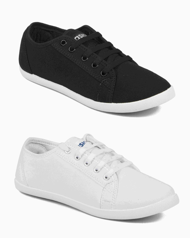 Asian Casuals For Women(White, Black)