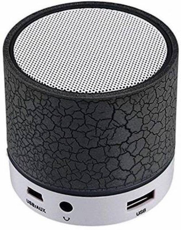 dhriyag S10 Wireless Portable Bluetooth Speaker 3 W Bluetooth  Speaker(Black, 2.1 Channel)