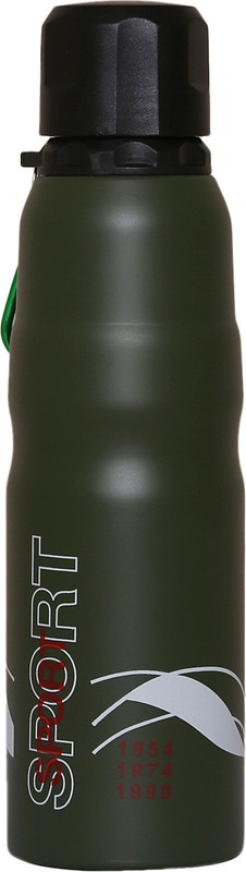 mandate stainless steel spots 750 ml Bottle(Pack of 1, Green)