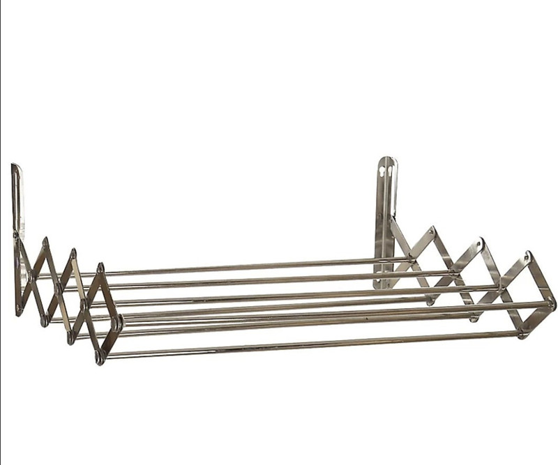 vimart FOLDABLE MINIMIZER Steel Wall Cloth Dryer Stand(Steel)