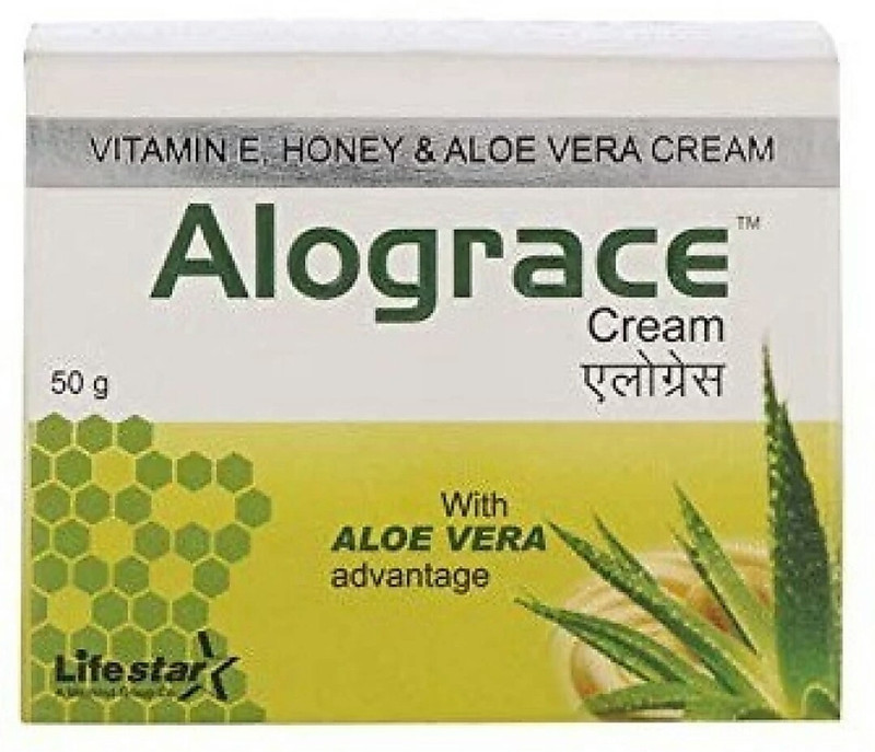 alograce VITAMIN E,ALOE VERA CREAM 50G [PACK OF 2](50 g)