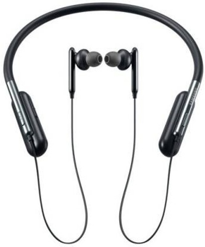 awf U Flex Headphone extra Bass Bluetooth Headset with Mic(Black, In the Ear)