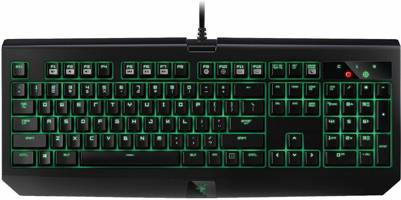 Razer BlackWidow Ultimate Mechanical - Green Switch Wired USB Gaming Keyboard(Black)