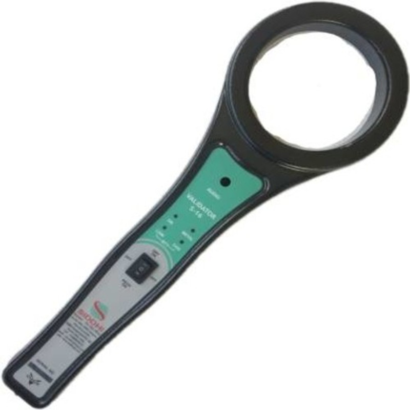 siddhi VALIDATOR S-16 Black-Green - A Advanced Metal Detector
