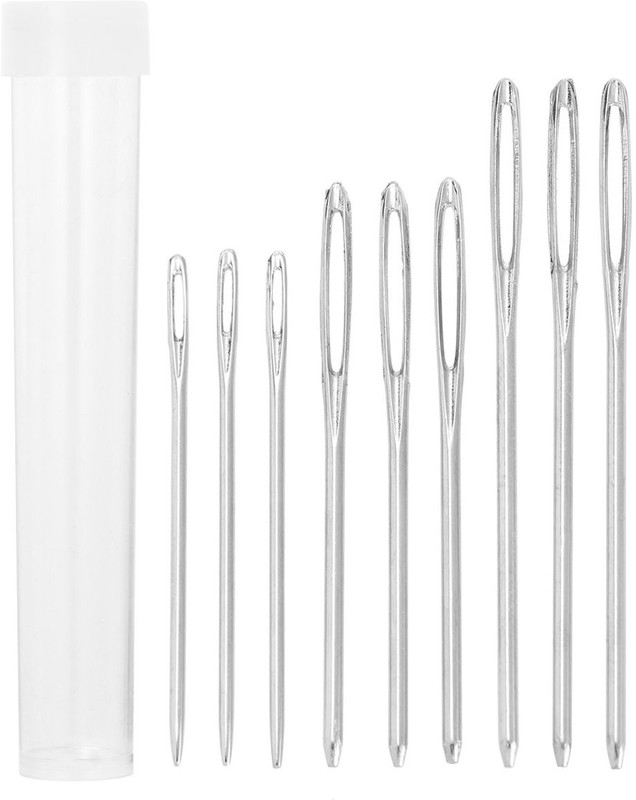 sri balaji Hand Sewing Needle(Embroidery Needle small, medium, large Pack of 9)