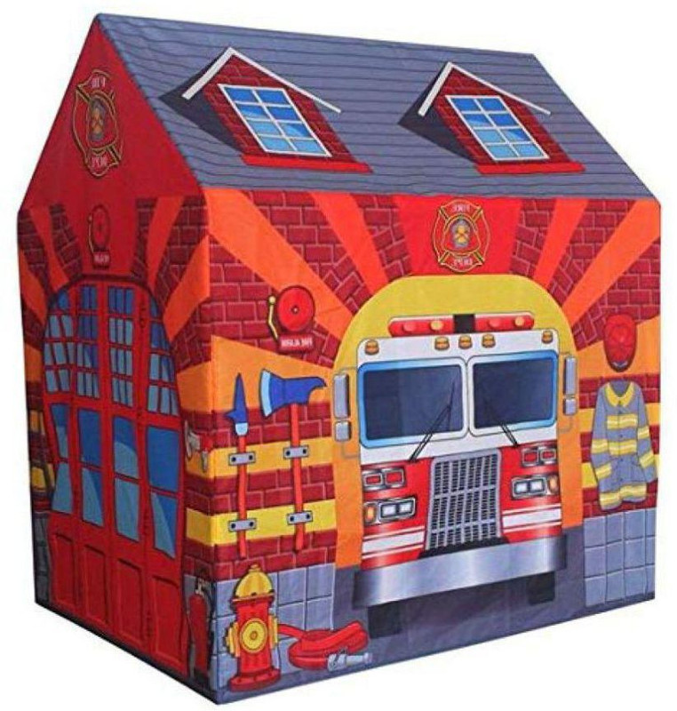 bn enter prise Kids Fire Engine Play Tent - Toddler Toys,Foldable(Multicolor)