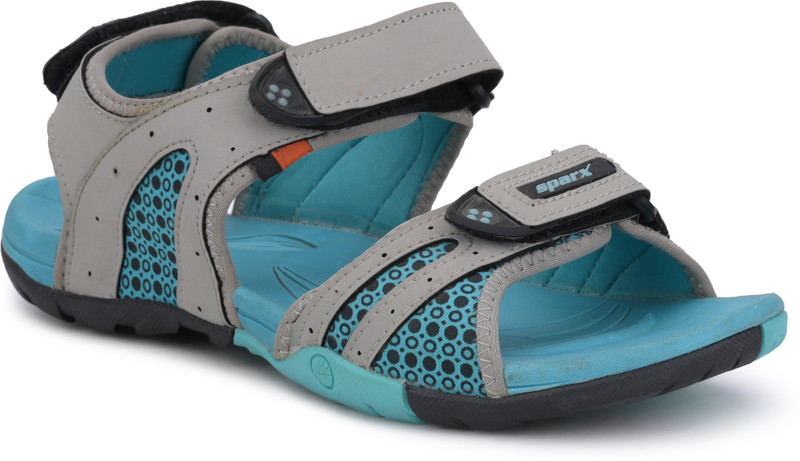 Sparx Sparx Women SS-443 Grey Sea Green Floater Sandals Women Grey, Green Casual