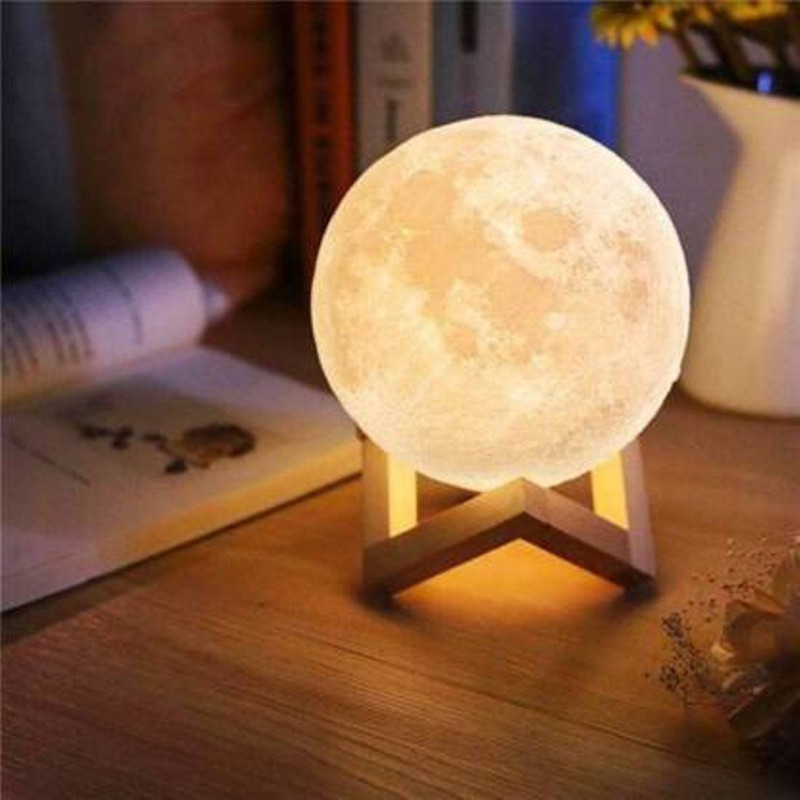 bosig color mode moon light for decoration for wedding decoration Night Lamp(20 cm, Multicolor)
