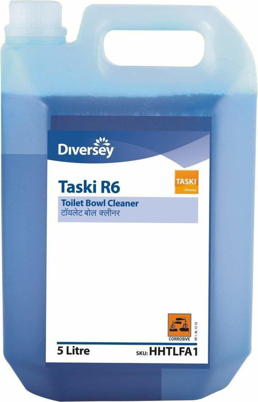 diversy TASKI R6 TOILET BOWL CLEANER - 5Ltr Regular Liquid Toilet Cleaner(5 L)