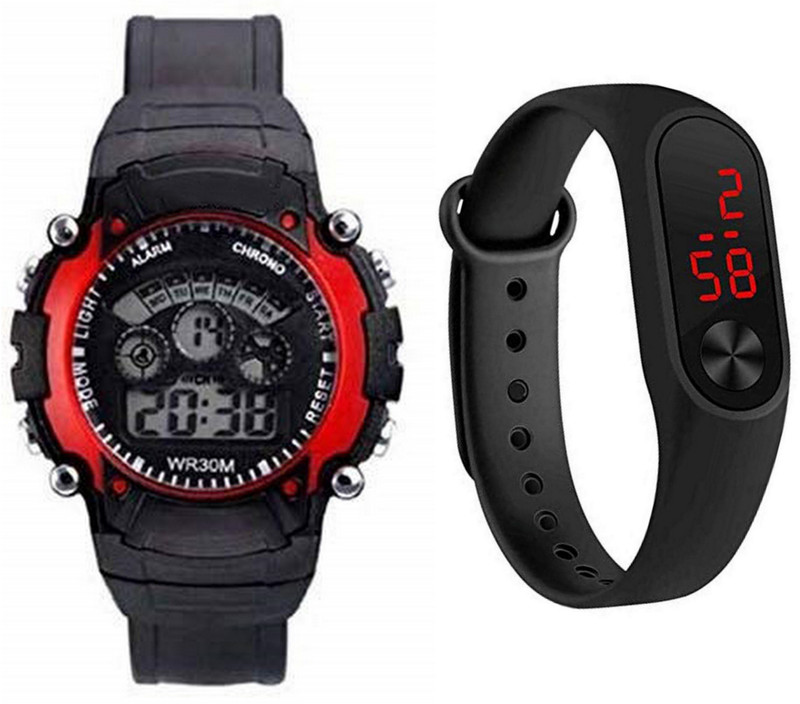 meswarn Combo LEU2 Series Digital Watch  - For Boys