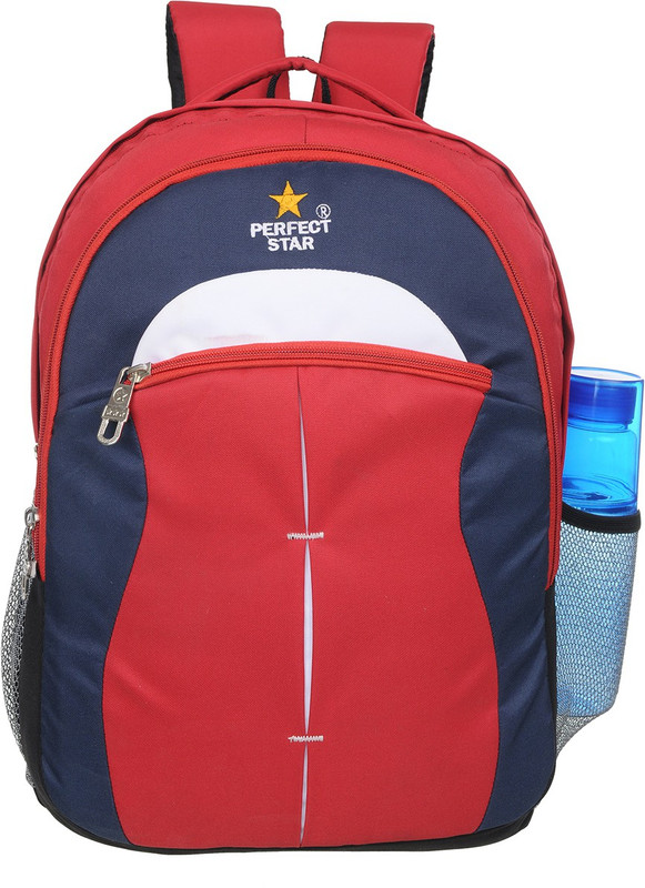 perfect star New Styles Laptop Bag 35 L Laptop Backpack(Red, Blue)